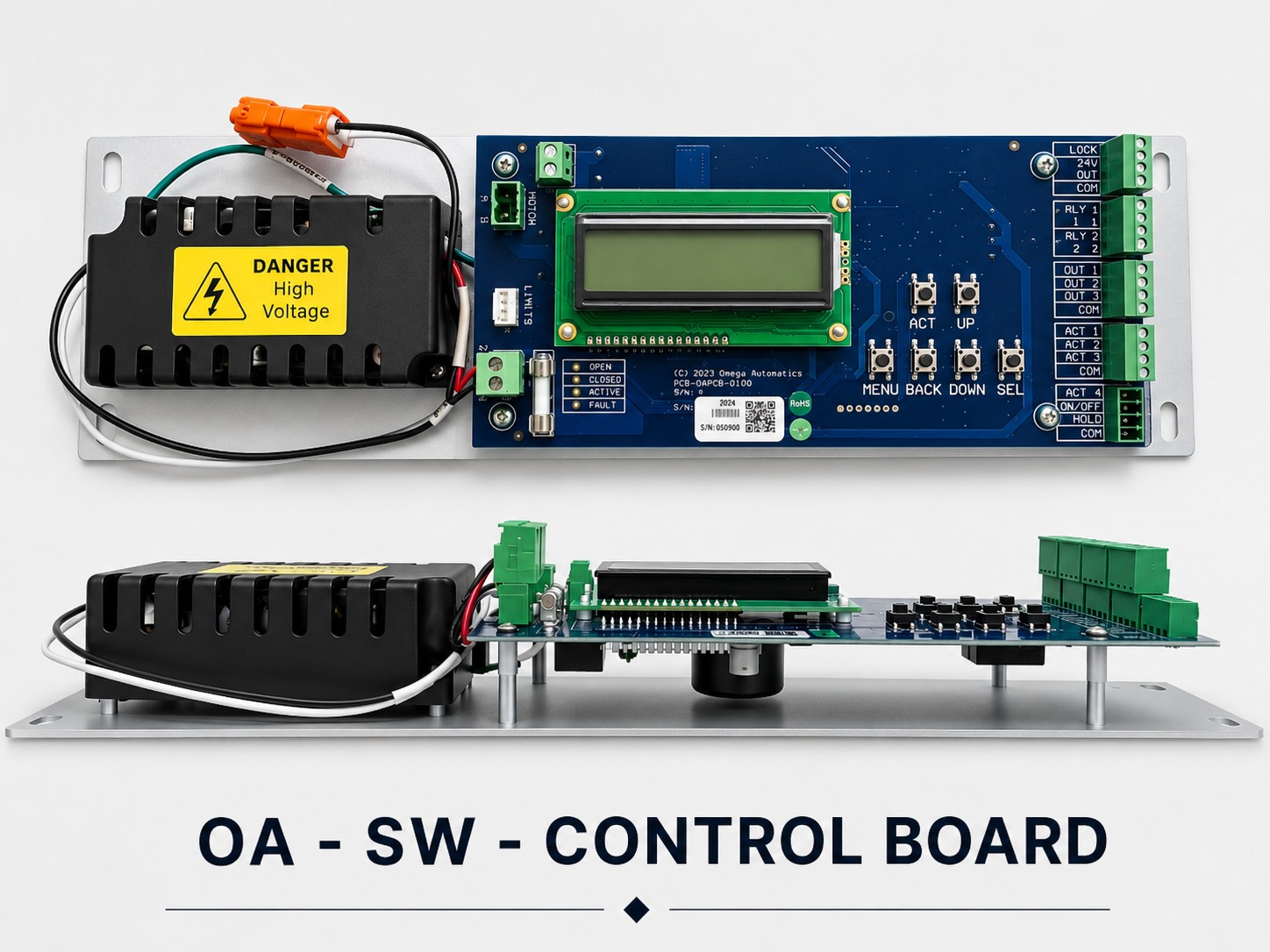 Omega SW Control Board Digital Microprocessor