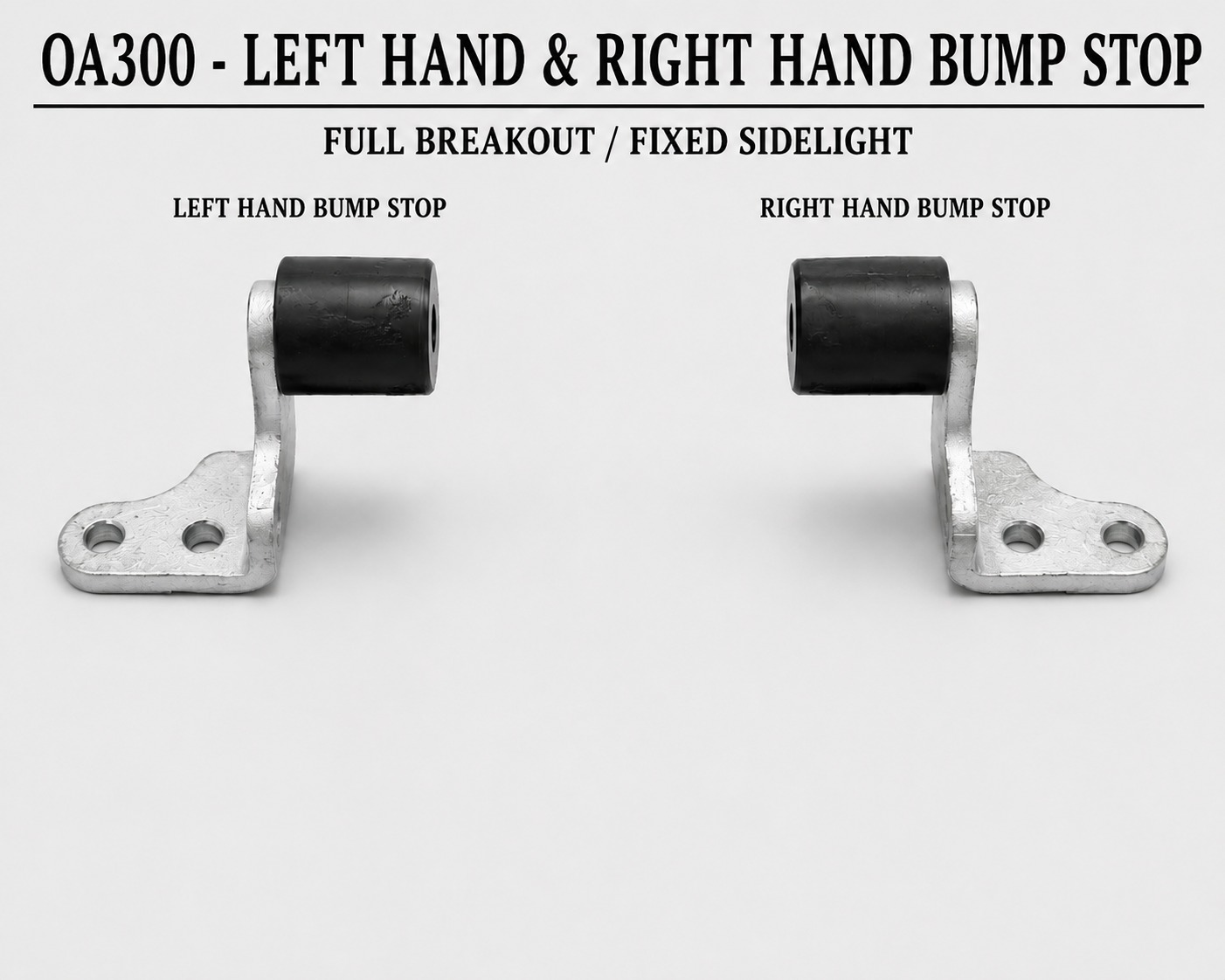 OA300 Left Hand & Right Hand Bump Stop Kit - OA300-BUMP STOP (LH/RH)