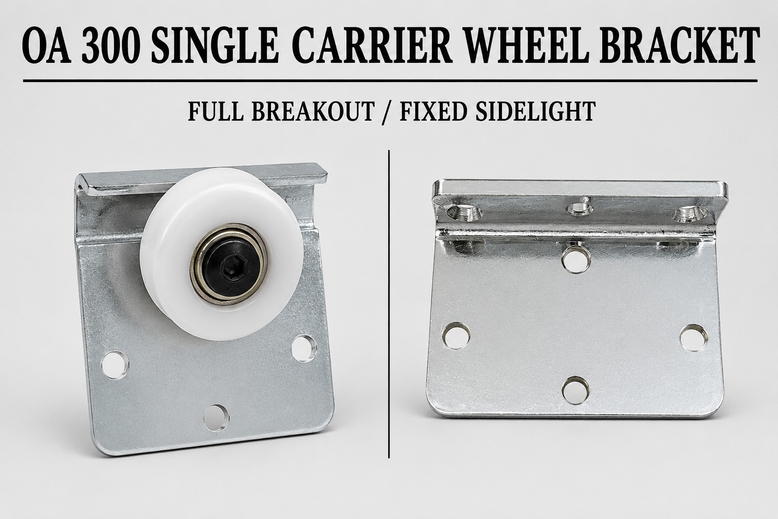 OA300 Single Carrier Wheel Bracket Assembly - OA 300-SNGL CARRIER