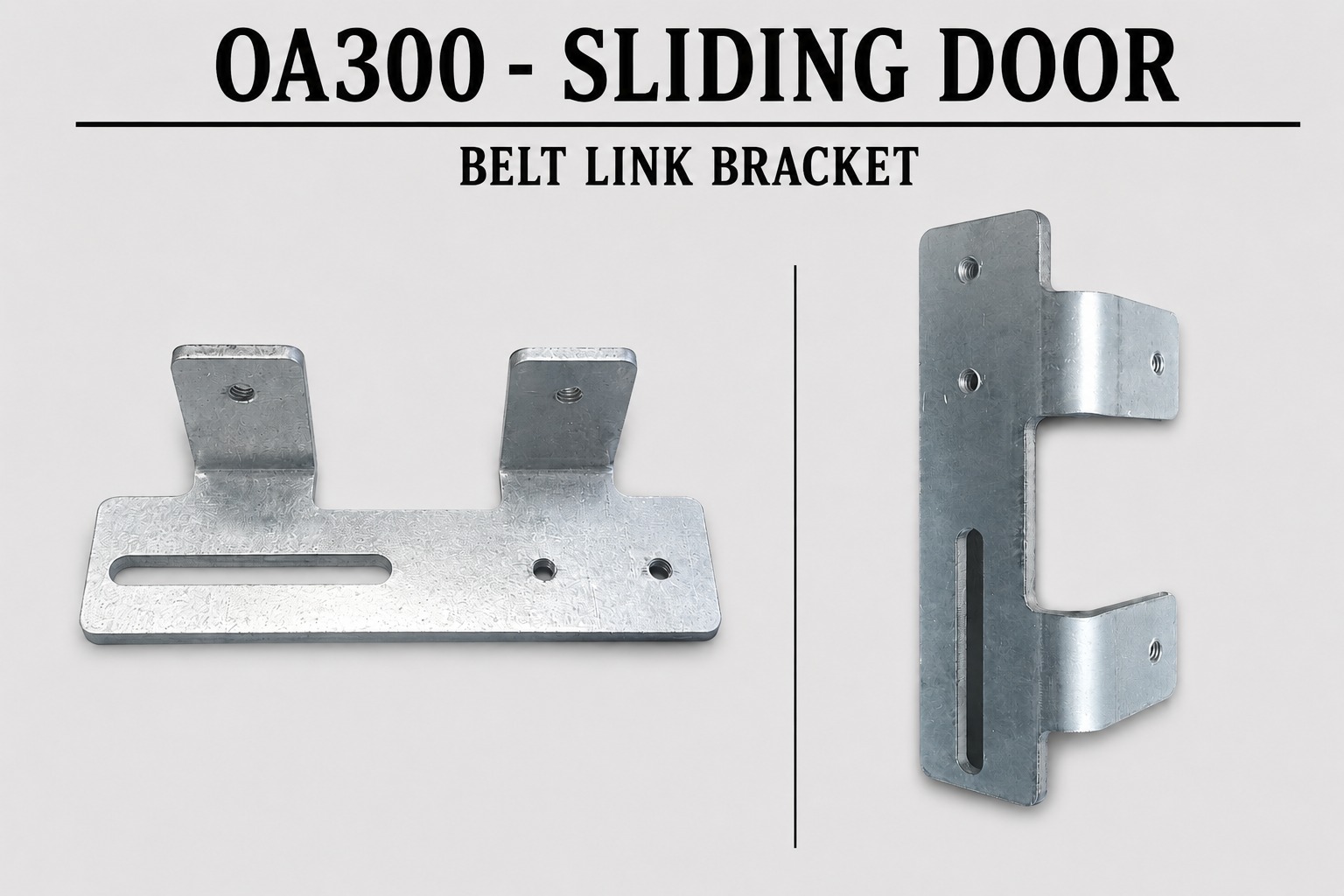 OA300 Sliding Door Adjustable Belt Link Bracket - OA300-BELT LINK