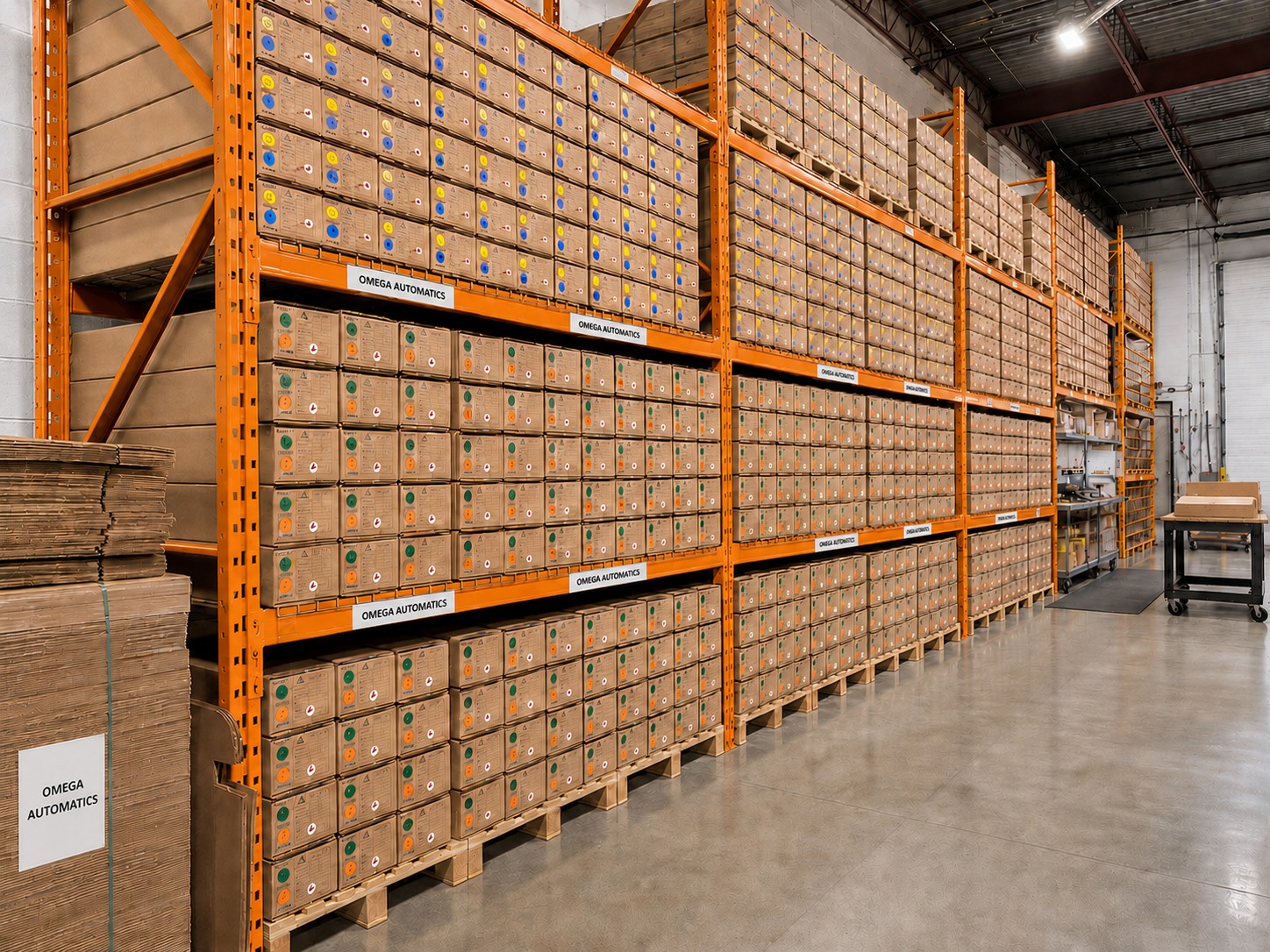 Omega Automatics Woodbridge Warehouse and Logistics Facilities